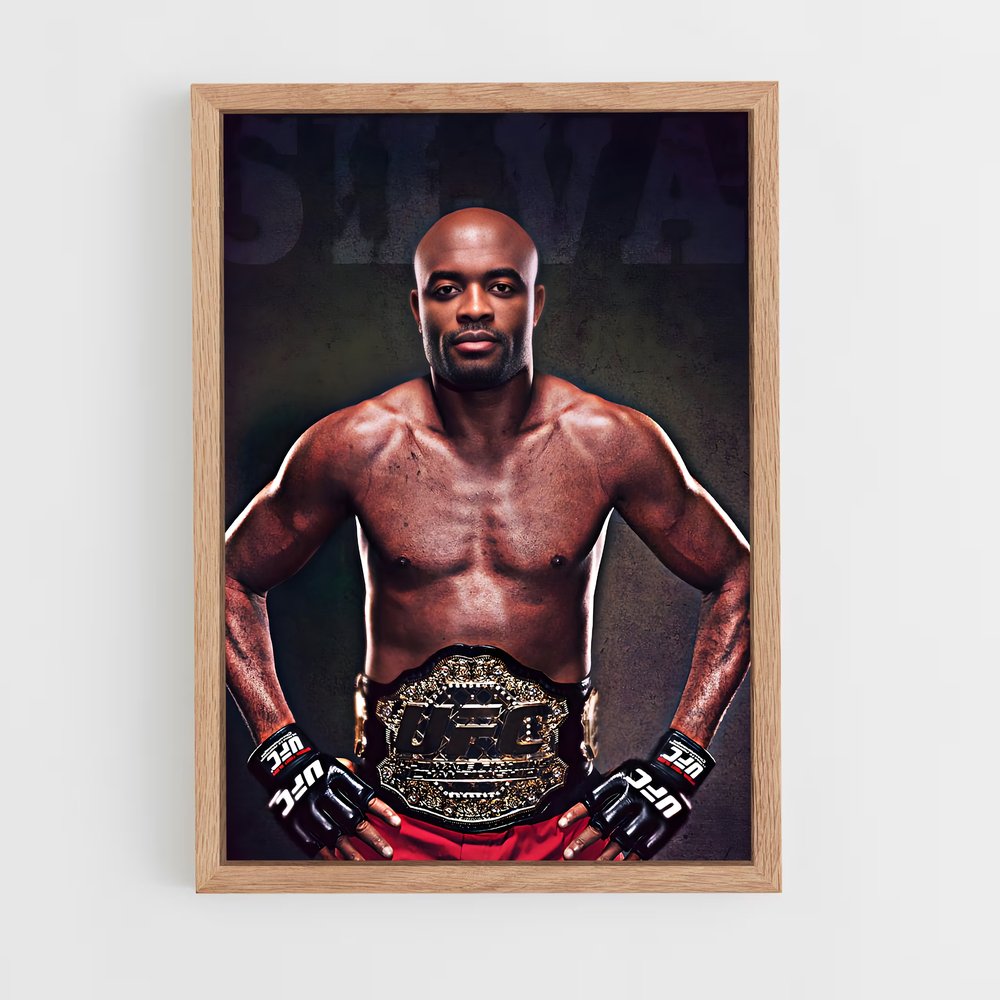 Poster Champion en Rouge – affiche Taekwondo (vue 4)